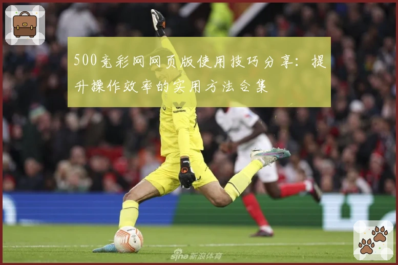 500竞彩网网页版使用技巧分享：提升操作效率的实用方法合集