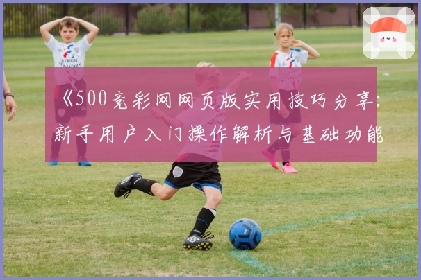 《500竞彩网网页版实用技巧分享：新手用户入门操作解析与基础功能使用指南》