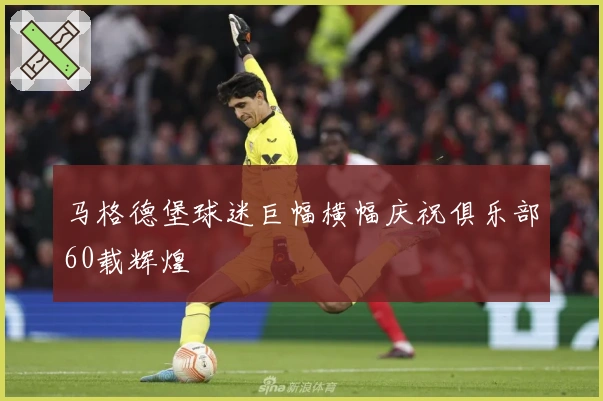 马格德堡球迷巨幅横幅庆祝俱乐部60载辉煌